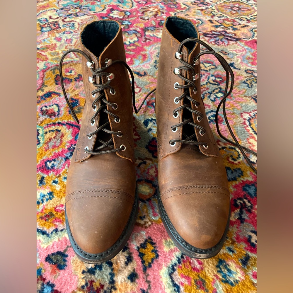 Thursday Boot Company Women's Captains in Adobe (Worn Once)
